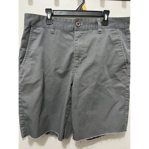 RVCA Men's Gray Chino Shorts Size 32